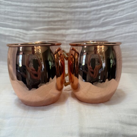 Set of 4 EcoOne Copper Mugs - 16 oz | Moscow Mule Mugs | New - Picture 4 of 15